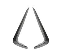 2PCS Auto Anteriore Air Vent Trim Per Serie 3 E90 E91 LCI Sport 325i 2009-2012 Paraurti Lama Laterale Spoiler Di Aspirazione MTVTFECEWG(Carbon Fiber Look)