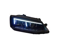 2PCS Auto Faro Anteriore Per VW Per Jetta Per MK6 R8 LED Faro Styling Dinamico Indicatori Di Direzione Lente Automotive Montaggio Alloggiamenti Fari Anteriori(Xenon kit)