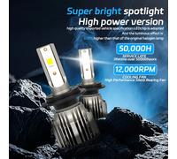 2PCS Auto Faro Lampadine 6000K 50000LM H7 H4 H1 H8 H11 HA CONDOTTO LA Luce H7 H11 H8 LED Nebbia Auto Lampada 6000K 5570 9005 9006 9012 12V Turbo