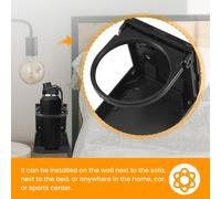 2PCS Auto Porta Bevande Tazza Pieghevole Acqua Bottiglia Coppa Supporto per