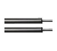 2pcs Auto Portellone Posteriore Boot Molla Gas Struts Prop Supporto Ammortizzatore 520 Millimetri Carica Per Kia Per Mohave/Borrego SUV asta idraulica(Black Carbon Fiber)