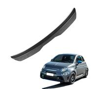 2pcs Auto Spoiler posteriori per Abarth 595 Nastro Installare Adesivo,ABS Alettone Tetto Posteriore Tuning Ala Styling Accessori,B/Carbon Fiber