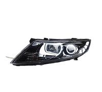 2PCS Auto Testa Della Lampada Per Kia Per K5 Per Optima Fari 2011-2014 Ha Condotto Il Faro Dell'occhio Di Angelo Led Drl Hid Bi Xenon Alloggiamenti Fari Anteriori(No Bulb)