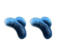 2Pcs Autunno Inverno Clip di Capelli Pellicce Faux Mollette Mollette Decorazione Morbida Stili Coreani per le Donne Accessorio di Moda Lungo Clip