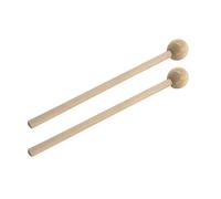 2pcs Bacchette Eteree Testa Rotonda Bacchette per batteria Martello Manico in Legno Bacchette per batteria Piccole Bacchette Musicali Testa Rotonda Bastoni Per Percussioni