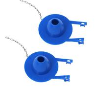 2Pcs Bagno Serbatoi di Scarico Risparmio Acqua Serbatoi di Tenuta Domestica PVC Sbattimento Coperture 2 "Universali Tappi WC Flapper Enduring Toilet Flapper Sostituzione