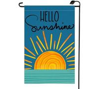 2Pcs Bandiere Da Cortile Hello Sunshine Sun And Sea
