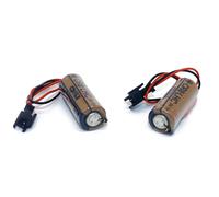 2PCS Batteria Primaria 3V CR8L CR17450 FDK per PLC Industriali Non Ricaricabile