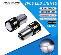 2PCS BAZ15d 566 P21/4W 15 SMD LED Luce Targa Di Parcheggio Per Ford