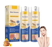 2Pcs Bee Venom, Crema Al Veleno D'Api, Spray Al Veleno D'Ape, Bee Venom Cream, Veleno D' Spray, Pomata Al Veleno D'Ape Professionale Per Tutti I Tipi Di Pelle, Ingredienti Naturali