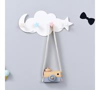 2pcs Bella cloud moon a forma di stella ganci a forma di stella adesivi