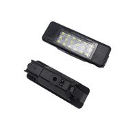 2PCS Bianco 18 SMD Numero di Licenza Lampada Della Luce Targa 6000K for Peugeot 106 207 307 308 for CITROEN C3 C4 C5 C6 C8