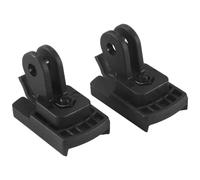 2Pcs Bicicletta Luce Supporto Adattatore Torcia Ciclismo Lampada Frontale