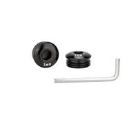 2pcs Biciclette Pedali Antipolvere Coperture Durabilità Leghe di Alluminio Bike Caps Per Migliora Esperienze Ciclismo Copertura Accessorio