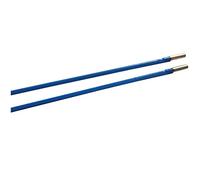 2pcs bidirezionale Rod tipo chitarra truss Rod acciaio 9 X 440mm blu