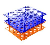 2pcs Big Size Detachable Centrifuge Tube Racks for 10ml,15ml,50ml, 50-Well(Blue 2pcs)