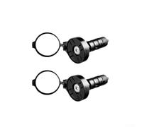 2Pcs Bike Rearview Mirrors 360° Adjustable Handlebar End | 360-degree rotation, clear rear view, enhances riding safety, adjustable angle, fits most bikes