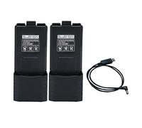 2PCS BL5 7.4V 3800mAh Li Ion Batteria per Baofeng UV 5R 5RA 5RB 5RC 5RD 5RO 5RE UV 5X3 UV 5RTP UV 5R Plus, Batteria Walkie Talkie