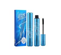 2pcs Black Mascara Lengthens Eyelashes Extra Volume Long Lasting Waterproof Natural Lashes Female Professional Makeup Cosmetic