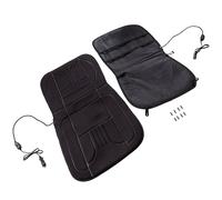 2PCS black seat cover seat heating 12V heating pad seat cover 45W heatable