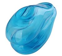 2pcs Blu trasparente Silicone Copertura delle Orecchie per Tintura per Capelli Scudo Proteger contro il Colore in
