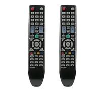 2Pcs BN59-00862A Sostituisci Telecomando adatto per Samsung Plasma TV BN59-00939A LE32B535P7W LE32B550A5W LE40B530P7W LE40B550A5W PS50B556 LE40B541P7W UE46B6000VW LE40B620R3W LE46B550A5W PS50B550T4V