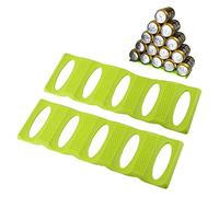 2Pcs Bottiglia Impilamento Mat Può Stacker armadio da cucina e frigorifero Stoccaggio Rack Bottiglie di vino