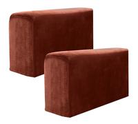 2pcs Bracciolo Universale Cover Antiscivolo Divano Protezione Caldo Morbido