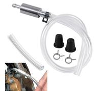 2PCS Brake Bleeder Hose One Way Check Valve Tube Bleeding Tool Kit, for Hydraulic System Bleeding, Brake Bleeder One Way Valve