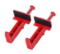 2PCS Brick Liner Runner Wire Drawer Strumento di misurazione per muratura Livellamento con Antiscivolo Strumento di misurazione per Pad Accessorio di ingegneria(Red)