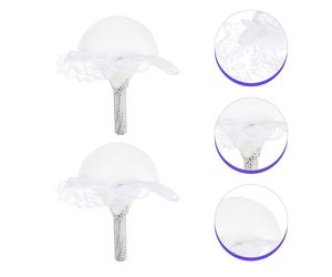 2pcs Bride Flower Bouquet Holder Wedding Bouquet Bouquet da sposa schiuma