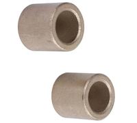 2PCS bronzo sinterizzato boccola cuscinetto struttura del metallo del manicotto adatto per operazioni regolari in macchine per il pane ed elettrodomestici manicotto in bronzo sinterizzato