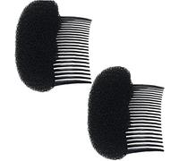 2Pcs Bump Up Volume Base per Capelli Spugna Styling Inserto Treccia Strumento Morsetto Pettine Accessori per Panini per Capelli per Donne RagazzeBella e abile.