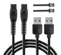 2PCS Câble USB 5v 1a Pour Rasoir Pour Qp2734 Qp2724 Qp2824 Avec 2 Brosses