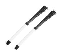 2Pcs Cajon Brush Telescoping Drum Brushes Nylon Sticks Percussion For Jazz Stick Musical per batteristi che amano suonare musica