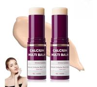 2PCS Calcium Volume Multi Balm, Calcium Multi Balm, Anti Aging Firming Skincare Stick, Anti-Aging,Hydrating,Suitable for Eyes, Face, Neck