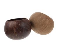 2pcs Candle Coccon Shell Shell Ciotole Portacandele Coconut Shell Holders