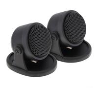 2Pcs Car Dome Tweeter Altoparlanti Audio Mini Altoparlanti 4 Ohm 12 Volt Tensione Gamma ad Alta Frequenza 5KHz 20KHz Rapporto Rumore Segnale 105dB Per Sistemi Audio Auto