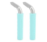 2Pcs Car Handle Assist Non Slip Portable Vehicle Support Handle Auto Grab Bar Vehicle Door Handle Aid Orange 450lbs Capacity (Green)