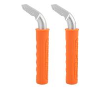2Pcs Car Handle Assist Non Slip Portable Vehicle Support Handle Auto Grab Bar Vehicle Door Handle Aid Orange 450lbs Capacity (Orange)