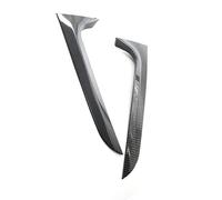 2Pcs Car Rear Window Side Spoiler For A6 C7 Travel Edition For Allroad 2012-2018 ABS Gloss Black Canard Splitter Carrozzeria Spoiler Protezione(Look in carbonio)