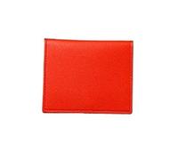 2Pcs Card Bag Slim and Compact Bank ID Case Driver's License Wallet Simple and Anti Demagnetization Holder(Red)
