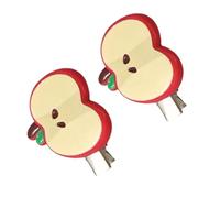 2pcs Cartoon Frutta Forcine per capelli per ragazze e adolescenti - Fermagli per capelli per scuola e feste a tema, fermagli per capelli spessi