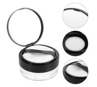 2pcs Cassa in polvere riutilizzabile con soffio e specchio contenitori in