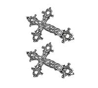 2pcs cattolicesimo per croce clip per capelli per ragazze antiscivolo clip per capelli bambini punk per novità design ha creativo forcine per capelli per le donne accessori per capelli forcine per
