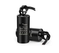 2Pcs CBB60 electronic starter Run Capacitor 450V AC Starting Capacitors 11.21.51.822.533.54.57891113UF Water Pump For Washing Machine EKFBQBGW(9.0UF)