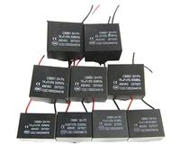 2PCS CBB61 2UF/1UF/1.2UF/1.5UF/2.5UF/3UF/3.5UF/4UF Capacitor 2uf 450V Cbb61 Fan Capacitor CBB 450VAC Capacitance 4.5/5/6/7/8/10/ MQXFCZUX(1.2UF 2PCS)