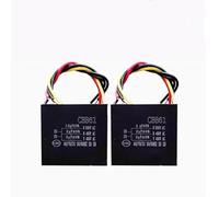 2PCS CBB61 fan ceiling fan light speed-regulating start capacitors 1.8UF 2UF 2.5 2P MQXFCZUX
