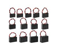 2Pcs CBB61 Fan Start Capacitor 1UF 1.2UF 1.5UF 2UF 2.5UF 3UF 3.5UF 4UF 4.5UF Fan Capacitor Terminal electronic starter Capacitance AUOQKQUT(450V1.0UF)