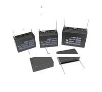 2PCS CBB61 Pin 450V Air Conditioner Internal Machine 1/1.5/2/2.5/3/4/5/6UF Fan Capacitor electronic starter Start Capacitor MQXFCZUX(450V1.8UF)
